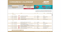 Desktop Screenshot of congresscalendar.myesr.org
